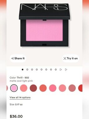 NARS Powder Blush - Thrill 950